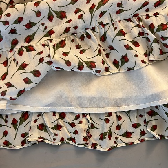 Reformation Genie Midi Dress Marion Rose Size 8 - Picture 9 of 15